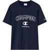 Champion Men-Graphic Crewneck T-Shirt Camicia, Bianco (Ww001), XS Uomo