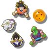 Crocs Jibbitz, ciondoli a forma di scarpa a forma di personaggio dei cartoni animati, Dragon Ball Z, confezione da 5