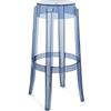Kartell Charles Ghost, Set 2 sgabelli, H 75 cm, Polvere