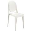 Kartell Victoria Ghost, Sedia Bianco Lucido, Set di 2