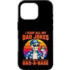 Dad-a-Base Skeleton Jokes Father's Day Custodia per iPhone 16 Pro I Keep All My Dad Jokes in A Dad-a-Base Skeleton Fathers Day
