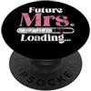 Fiance Gifts for him & Fiance Gifts for Futuro Signora Caricamento Fidanzato PopSockets PopGrip Adesivo