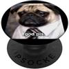 Pug Cute Funny Humor Meme Graphics (Job) Meme divertente e sfocato di «God please» Pug Dog con Job PopSockets PopGrip Adesivo