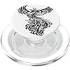 Embercore Tees and Phoenix Arcana Gifts Fictional Phoenix Creatura In Volo Illustrazione Artistica PopSockets PopGrip per MagSafe