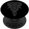 Western Boot Stitch Co Stivale da cowboy western cucito con motivo longhorn e grafica country rodeo PopSockets PopGrip Adesivo