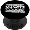 V8 Drag Racing & Big Block Engine Gifts 18436572 Il mio tipo di musica 18436572 Ordine di sparo Big Block V8 PopSockets PopGrip Adesivo