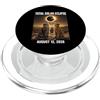 Total Solar Eclipse 2026 Cat Sky Watcher Gatti di eclissi solare totale con occhiali 2026 Agosto PopSockets PopGrip per MagSafe