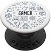 Venomous Thin Line Designs Gamer - Videogiochi per veri Gamers PopSockets PopGrip Adesivo