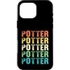 Funny Potter Tees & Gifts Custodia per iPhone 16 Pro Max Potter - Colorato