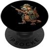 Caccia Al Castoro Caccia Alla Salvezza D Divertente Cacciatore Di Castori. Divertente Motivo Di PopSockets PopGrip Adesivo