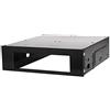 SilverStone SST-FP55B - Adattatore frontale da 5.25 in 2 slot 2.5 alu. , nero