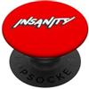 Watch TV Movies & Books on Radio Compute Follia | Insane Going Crazy Life Political PopSockets PopGrip Adesivo