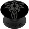 Western Boot Stitch Co Stivale da cowboy western cucito a ferro di cavallo con grafica country rodeo PopSockets PopGrip Adesivo