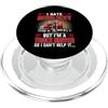 Funny Truck Driver Trucker Apparel Trucker I Hate Being Sexy But I'm A Truck Driver Trucking PopSockets PopGrip per MagSafe
