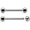 dormouse selection Barbell in Acciaio Inox 316L con Palline