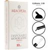 miaopera 18 Microaghi a U - 0,18mm - 45° Angolati - 10 pz - Manipolo da Microblading MiaOpera