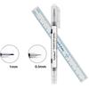 makeup supply Pennarello Chirurgico VIOLA Sterile - Doppia Punta - con Righello