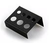 dormouse selection Porta Caps in Metallo Nero a 7 Cavità
