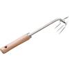 SUPVOX Attrezzi per Diserbo Multifunzione Sarchiatore con Manico Ergonomico Kit di Rimozione con Punte A Forcella Sagomate per Giardino Cortile E Aiuole