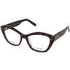 Marc Jacobs Marc 802 AIO | Occhiali da Vista Graduati | Prova Online | Plastica | Cat Eye, Ovali / Ellittici | Marrone, Havana | Adrialenti