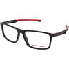 Carrera Ducati Carduc 024 OIT | Occhiali da Vista Graduati | Prova Online | Unisex | Plastica | Rettangolari | Nero | Adrialenti