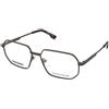 Dsquared2 D2 0158 KJ1 | Occhiali da Vista Graduati | Metallo | Esagonale | Rutenio | Adrialenti