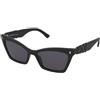 Dsquared2 ICON 0026/S 003/IR | Occhiali da Sole Graduati o Non Graduati | Plastica | Cat Eye, Ovali / Ellittici | Nero | Adrialenti