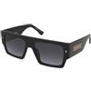 Dsquared2 D2 0165/S 807/9O | Occhiali da Sole Graduati o Non Graduati | Plastica | Quadrati | Nero | Adrialenti