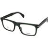 David Beckham DB 1191 1ED | Occhiali da Vista Graduati | Plastica | Quadrati | Verde, Trasparente | Adrialenti