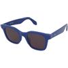 Adidas OR0109 90A | Occhiali da Sole Graduati o Non Graduati | Prova Online | Plastica | Quadrati | Blu | Adrialenti