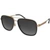 Carrera Carrera 3089/S 807/9O | Occhiali da Sole Graduati o Non Graduati | Prova Online | Metallo, Plastica | Pilot | Nero, Oro | Adrialenti