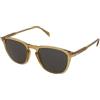 David Beckham DB 1160/S 40G/QT | Occhiali da Sole Graduati o Non Graduati | Plastica | Panthos | Marrone, Trasparente | Adrialenti