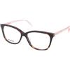 Love Moschino MOL546 086 | Occhiali da Vista Graduati | Plastica | Cat Eye, Ovali / Ellittici | Marrone, Havana | Adrialenti