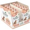 Schesir - Cibo umido per gatti cuccioli al gusto Pollo in crema - per gattini dai 0 ai 6 mesi - 20 buste con tappo da 150g (3kg totale)