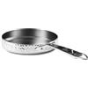 Baldassare Agnelli Pentole Agnelli ALUM111M28 Padella Aluinox 3ply Martellato 28 cm Acciaio Inox