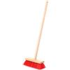 Theo Klein 6640 Scopa da strada, in legno, Scopa per bambini con manico resistente in legno e setole robuste in plastica, Dimensioni: 21 cm x 8 cm x 77,5 cm, Giocattoli per bambini dai 3 anni in su