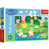 Trefl, Puzzle, Peppa Pig, 60 Pezzi, Divertimento Estivo, per Bambini da 4 Anni