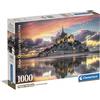 Clementoni - Puzzle 1000 Pezzi per Adulti e Ragazzi, Collection, Tema Le Magnifique Mont Saint Michel, Idea Regalo Uomo e Donna, Made in Italy, 70x50 cm, 39769