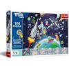 Trefl - The Treflik Family, Treflinka nello spazio - 100 pezzi - Puzzle colorato con i personaggi del cartone animato. Collezionali tutti! Per bambini dai 5 anni in su