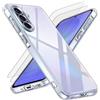 EVETANE Cover Galaxy A36 e 2 schermi di protezione - TPU - Trasparente - refurbished