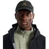 Arc'Teryx Bird Word cap | Cappellino a Sfera Performance a Sei Pannelli | 24K Nero, Taglia XL