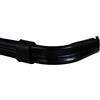 Yafa Home Fashion - Bastone per tenda regolabile singolo standard, resistente, con ferramenta inclusa, colore nero, 71,1-121,9 cm