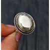 Fatto a mano Anello gioiello in argento sterling 925 con pietra preziosa pirite dorata mis...
