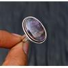 Fatto a mano Anello gioiello in argento sterling 925 con pietra preziosa caroite russa mis...