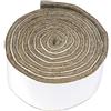 Adsamm® / rotolo di feltro autoadesivo/Marrone / 29x1000 mm/Nastro/feltro adesivo da 3.5 mm di spessore in nastro/pad protettivo per arredi