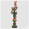 Enzo De Gasperi EDG Enzo De Gasperi Decorazione Natalizia Renna con piedistallo H106 cm