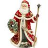 Palais Royal Lamart Lamart Babbo Natale con Ghirlanda H33 cm in Ceramica