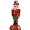 Palais Royal Lamart Lamart Soldatino Schiaccianoci H40 cm in Ceramica Rosso