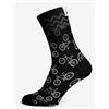 Sox Bikes Calza Nera Bici Bianche