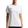 Nike Dri-Fit Park Viii T-Shirt M/M Bianca Swoosh Nero Donna